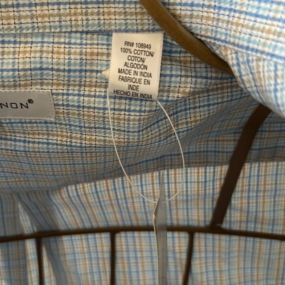 Alex Cannon Dress Men's shirt size XL NWT - Picture 7 of 9